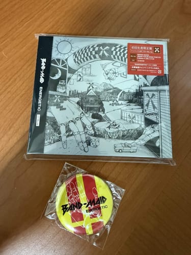Customer photo review of BAND-MAID - ENERGETIC - First Press Limited Edition [CD + Blu-ray]