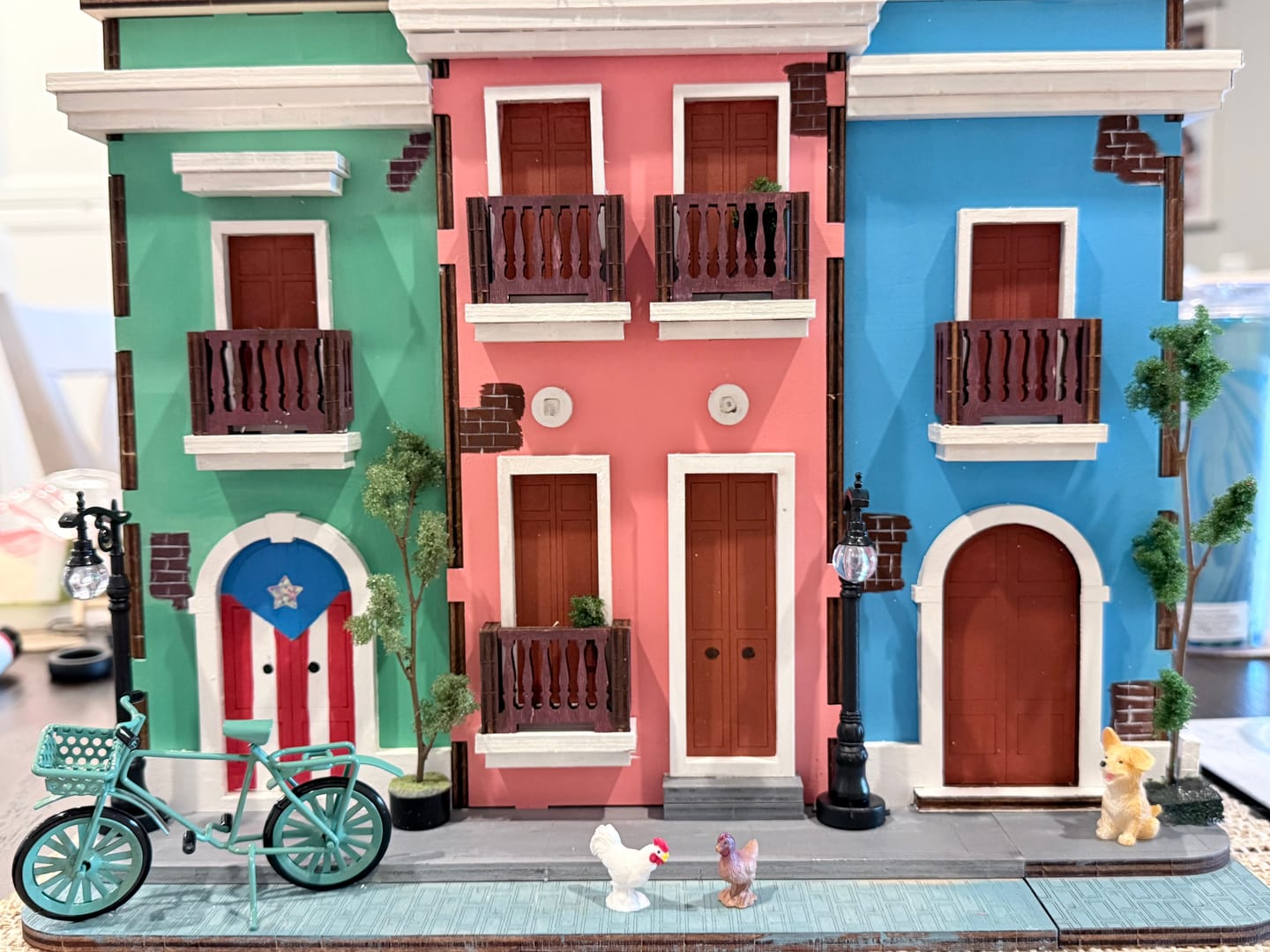 Customer photo review of El Viejo San Juan | Kit DIY Madera
