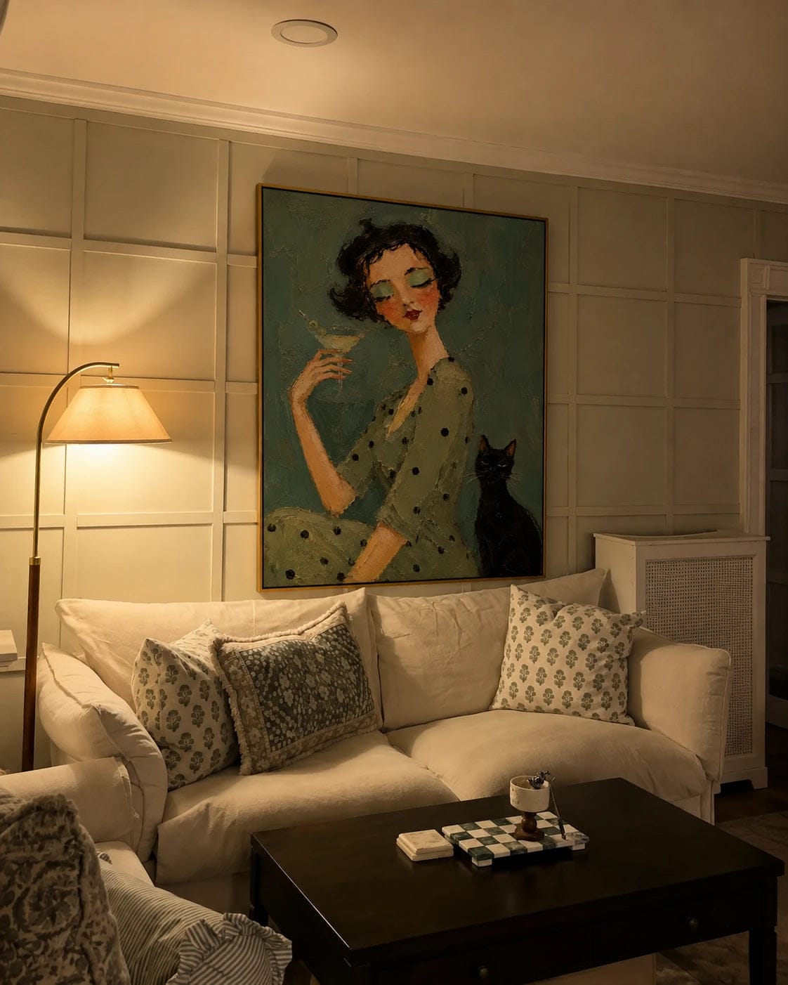 Customer photo review of Modern Folk Art ｜ Green Martini