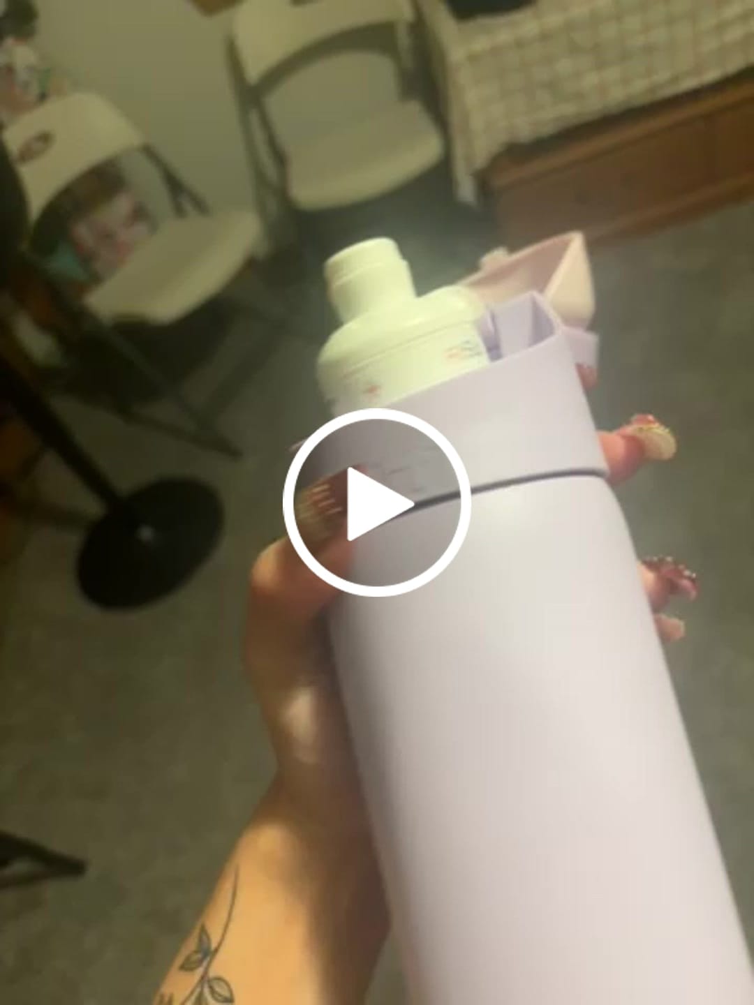 Customer video review of FitSip Strawberry Banana