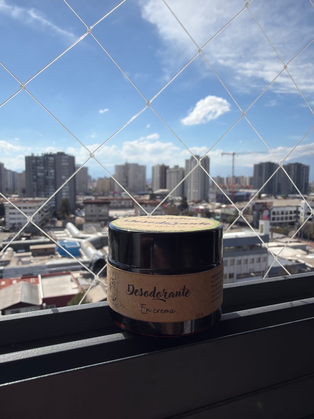 Customer photo review of Desodorante Natural en crema