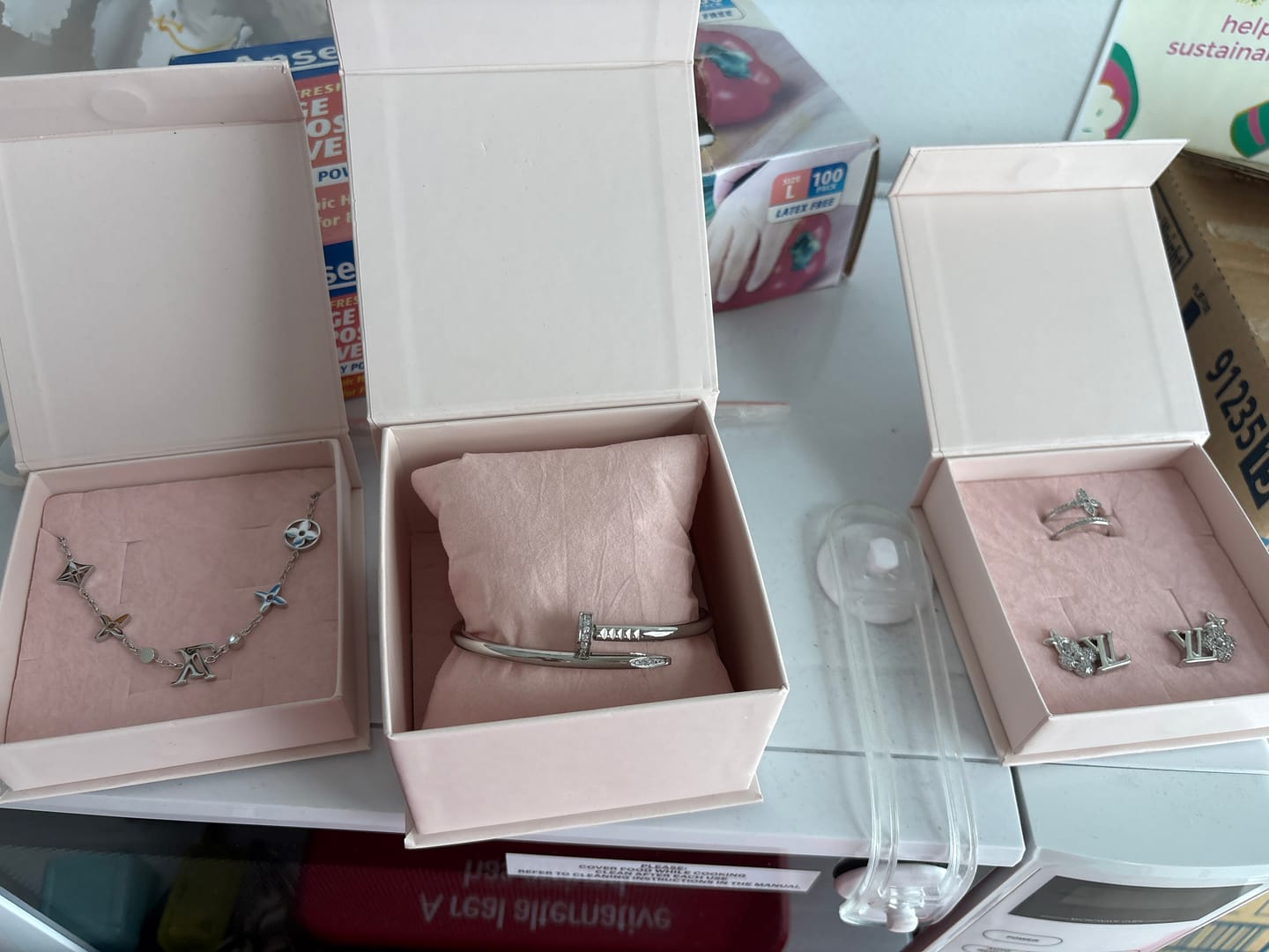 Customer photo review of Kiara Ring Silver