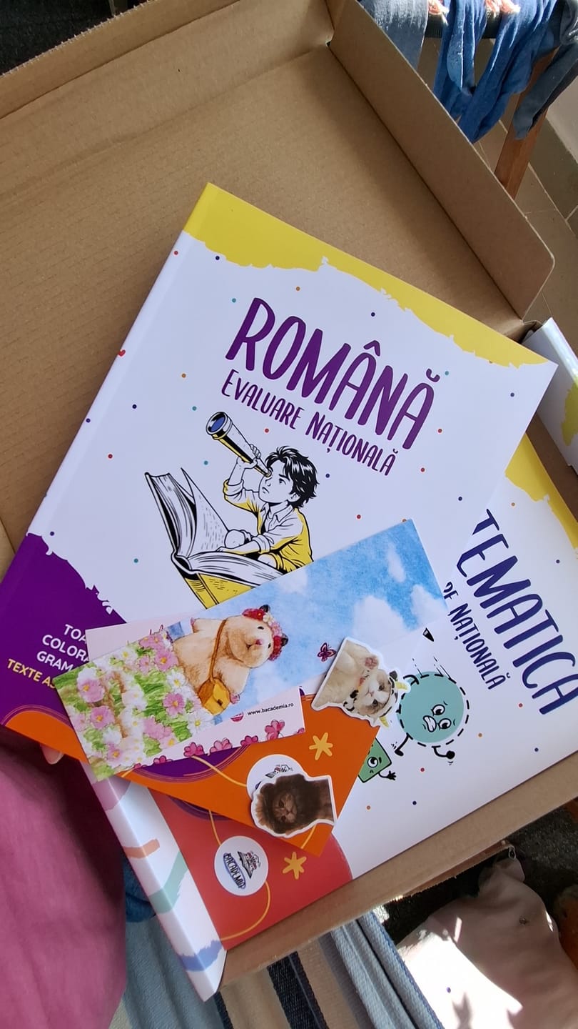 Customer photo review of Pachet Evaluare Națională (Română + Matematică) Bacademia