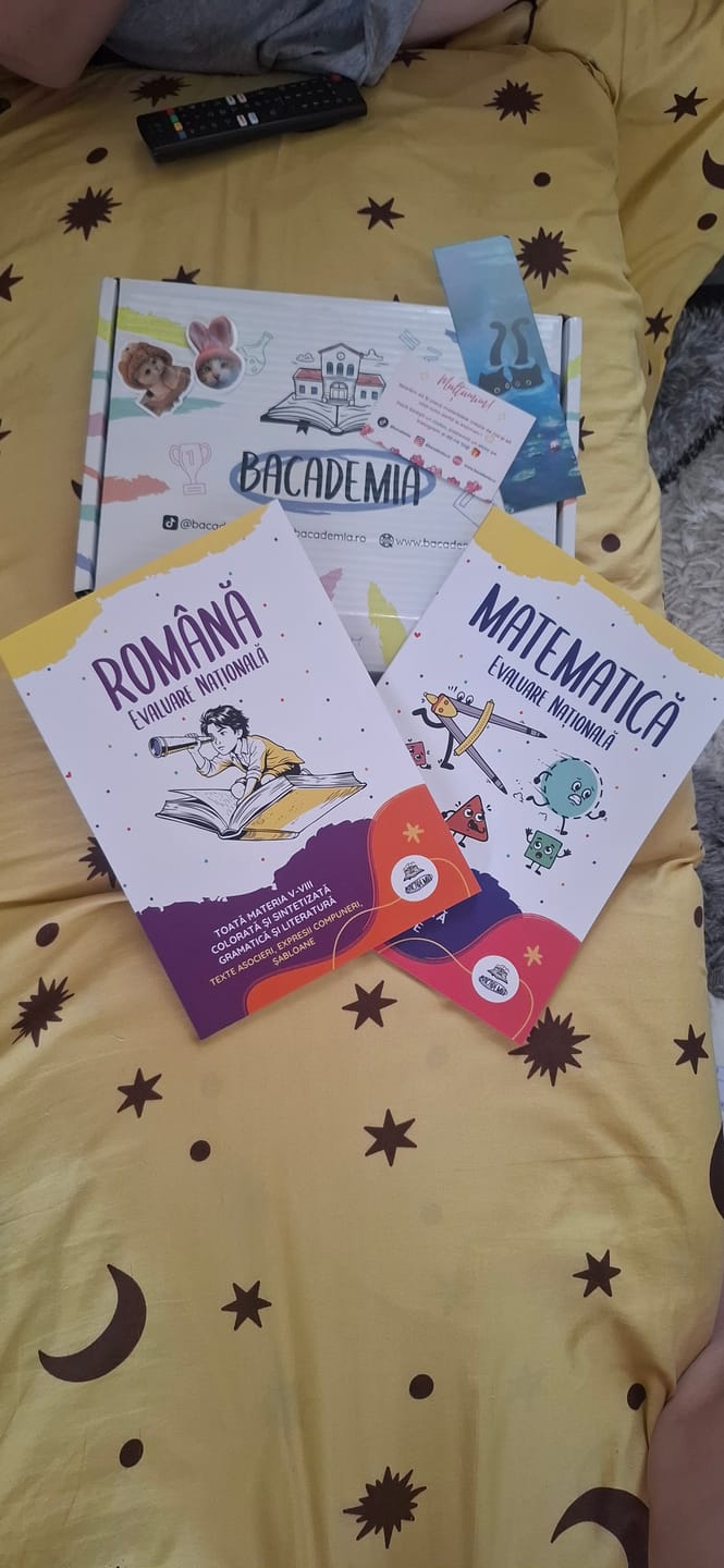 Customer photo review of Pachet Evaluare Națională (Română + Matematică) Bacademia