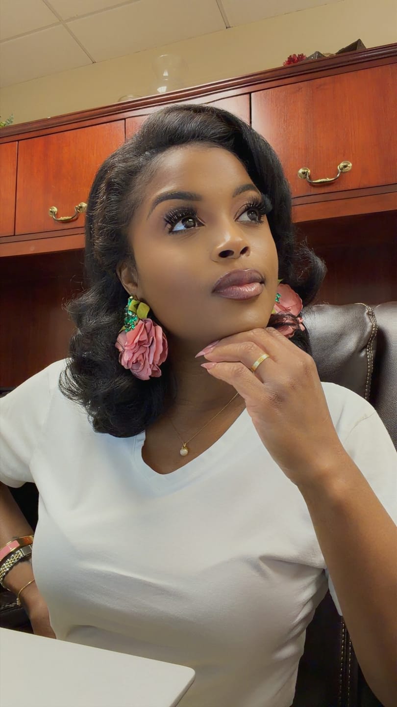Customer photo review of Outre Quick Weave Half Wig - MIRIAM