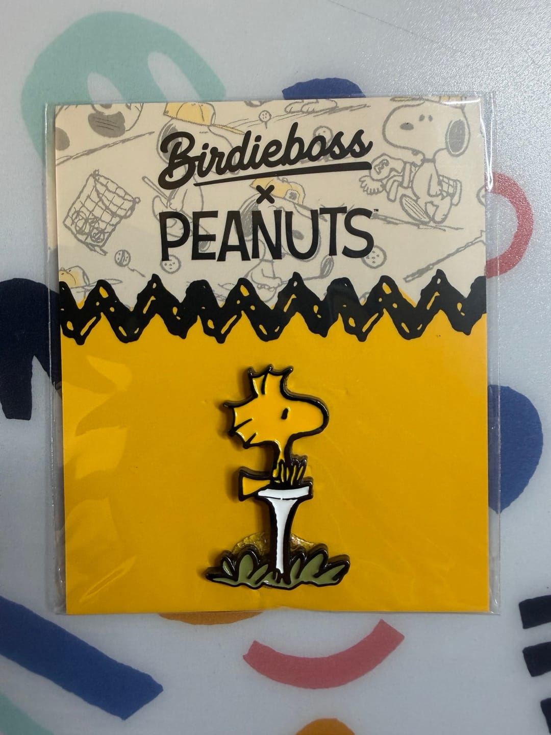 Customer photo review of Peanuts Woodstock Tee Time Ball Marker