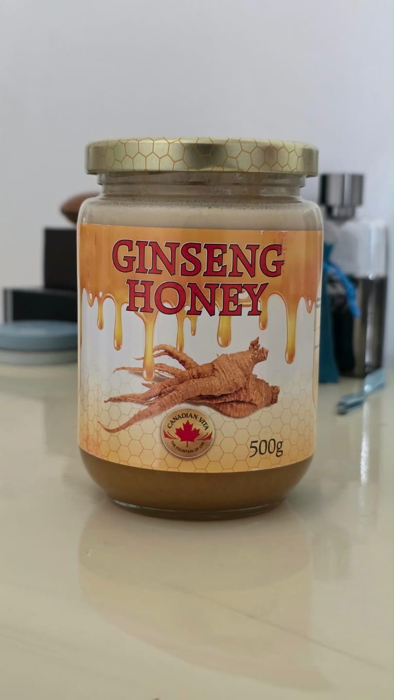 Customer photo review of عسل كندي مع الجينسنغ