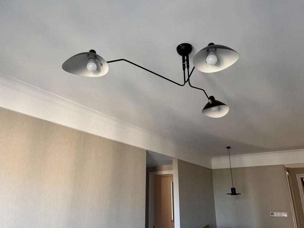 Customer photo review of Chandelier, Multi-Arm Spider, Metal and Brass, E26 / E27, 3 or 6 Heads