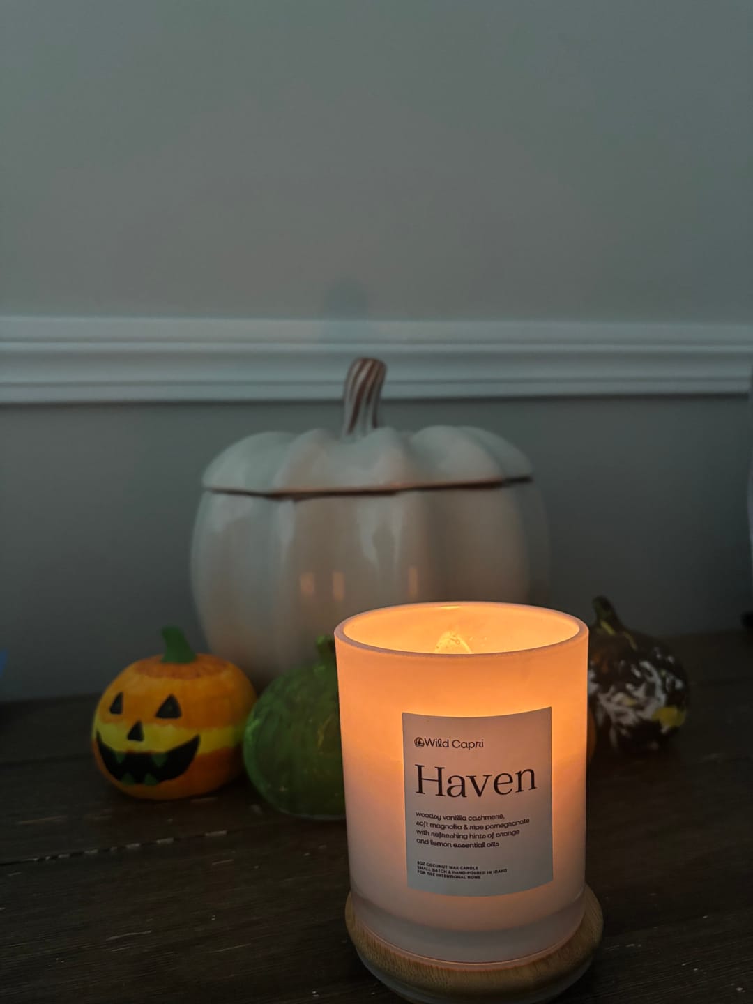 Customer photo review of Haven Candle