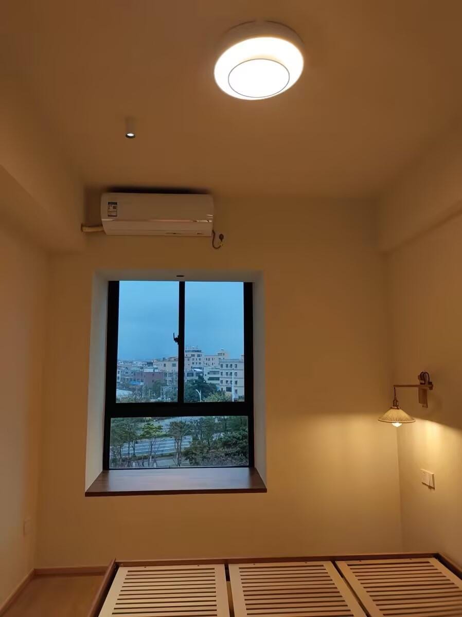 Customer photo review of Melody Ceiling Light, Cylinder Shade, Integrated LED, White Grey Black