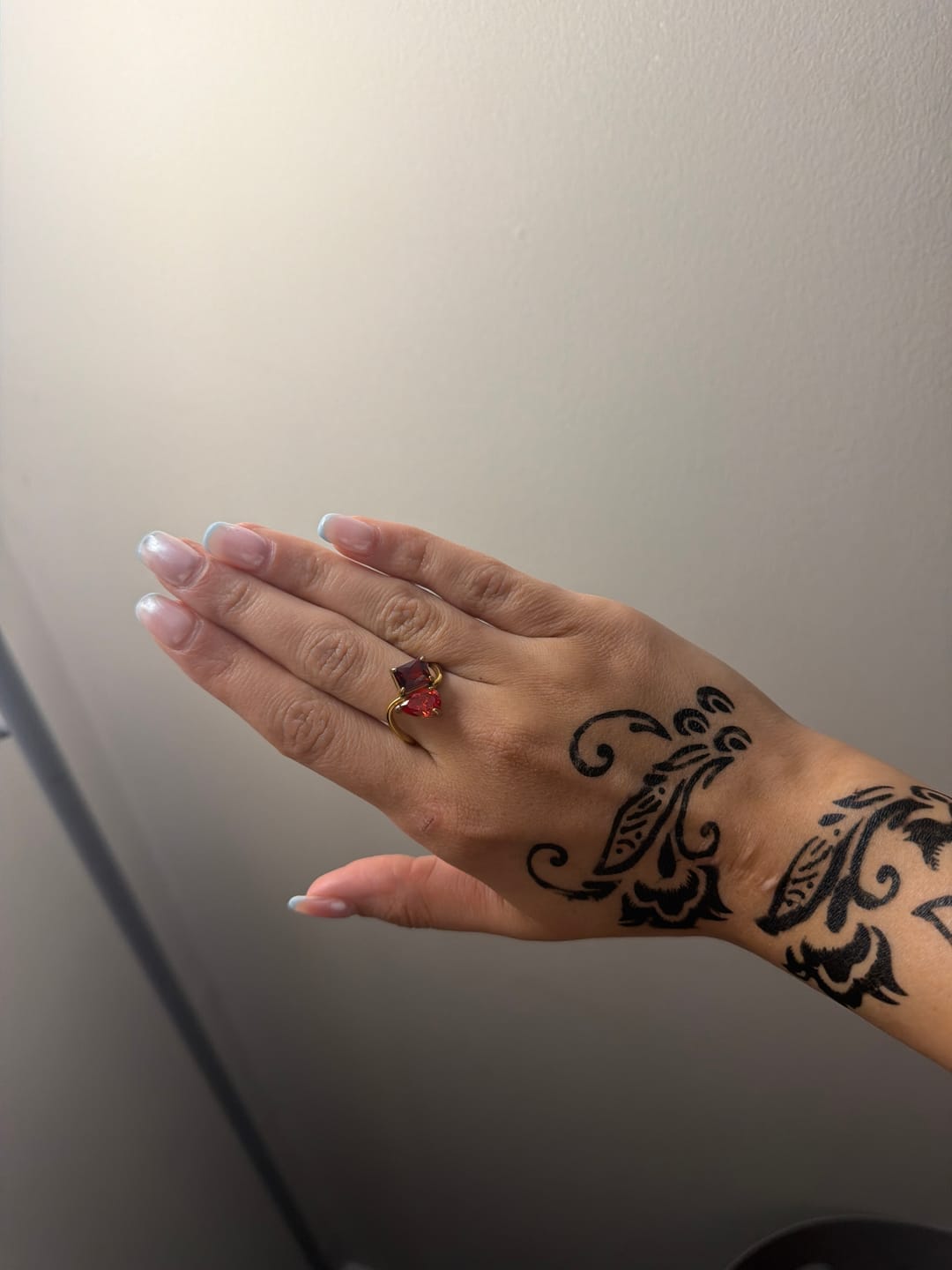 Customer photo review of Together Birthstone Ring