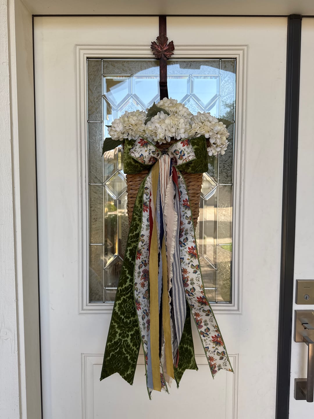 Customer photo review of Forest Tapestry Wreath Ribbon