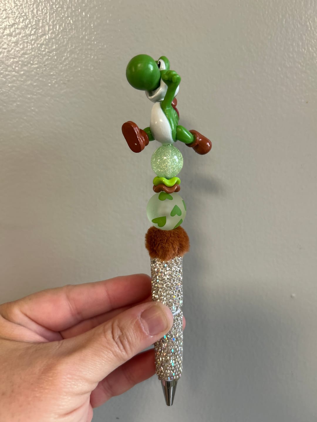 Customer photo review of Colorful Game Character Pen Topper Set (No Hole)