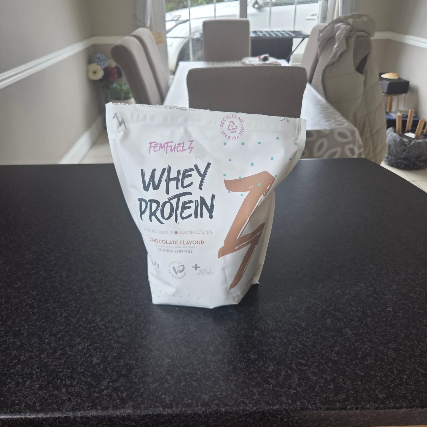 Customer photo review of Whey Protein