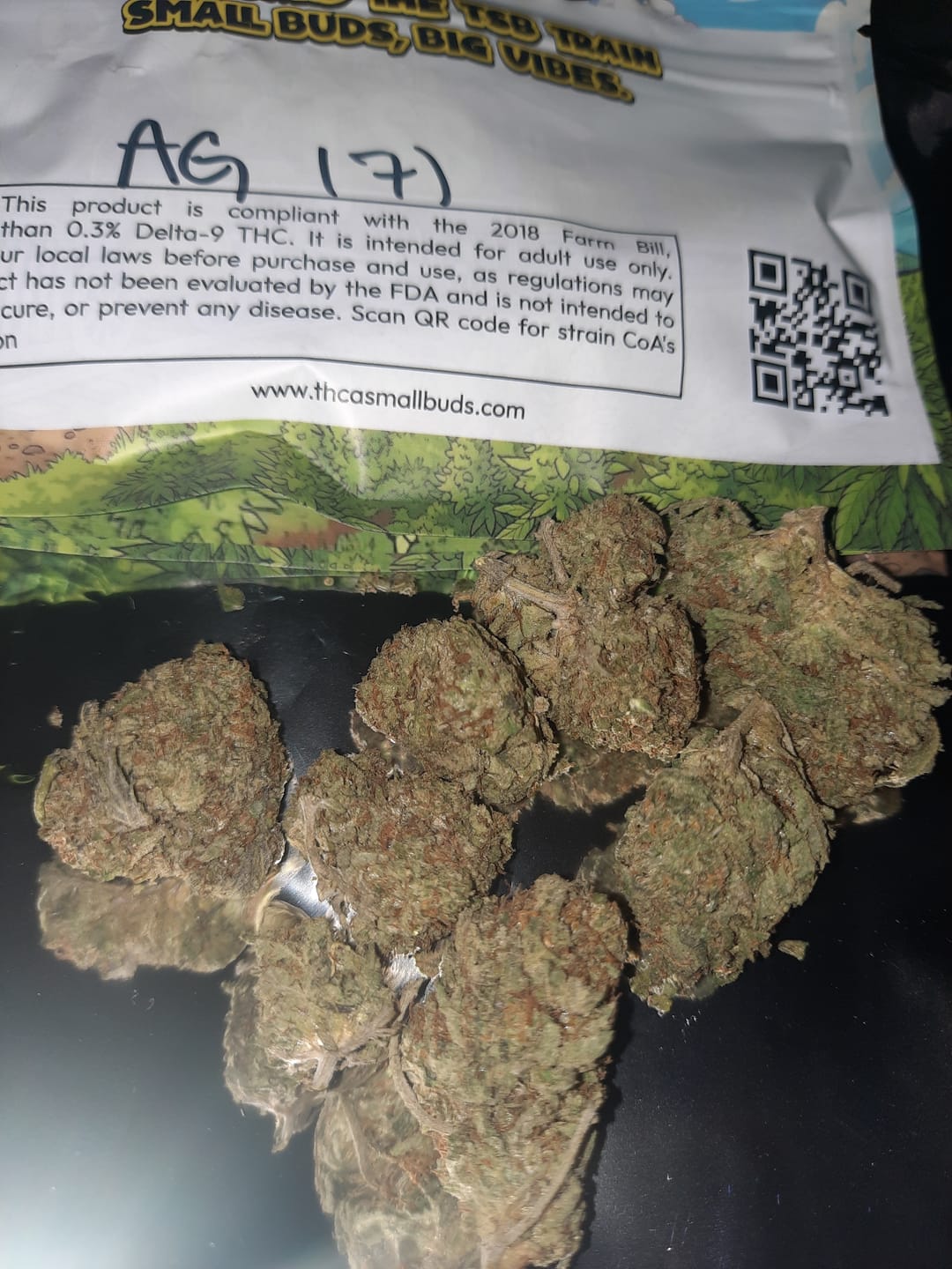 Customer photo review of Acapulco Gold THCA Flower