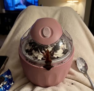 Customer photo review of Ice cream maker