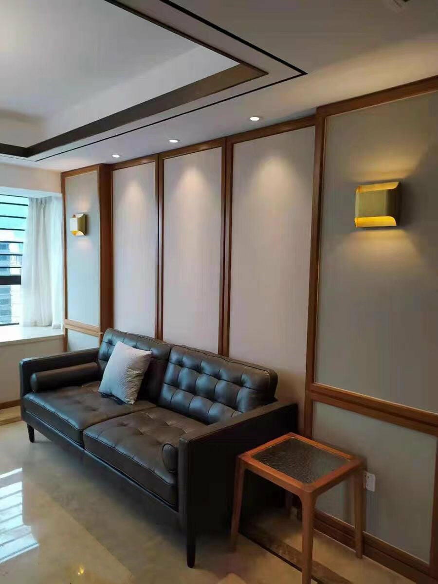 Customer photo review of Wall Sconce, Leclerc Solid Brass, E14 or G9, Brass or Matte Black