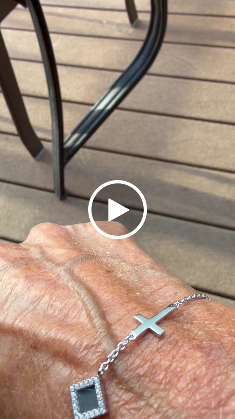 Customer video review of The Cross Bracelet