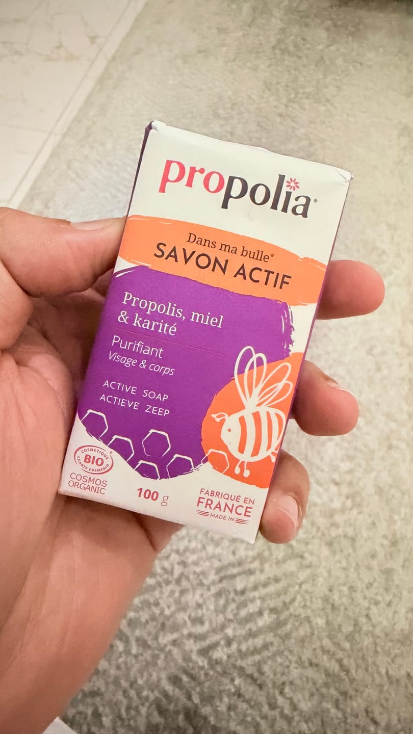 Customer photo review of صابون بالعكبر والعسل وزبدة الشيا - 100 جرام