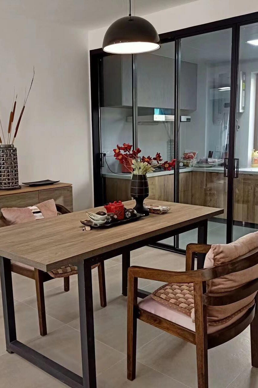 Customer photo review of Pendant Light, Cast Plaster Hemisphere Diffuser, E27, 6 Finishes