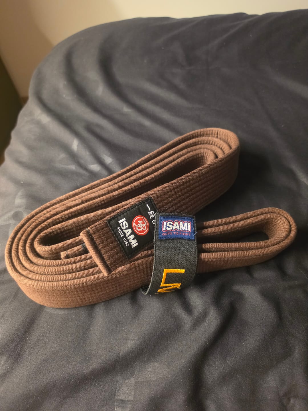 Customer photo review of Isami Brown Belt