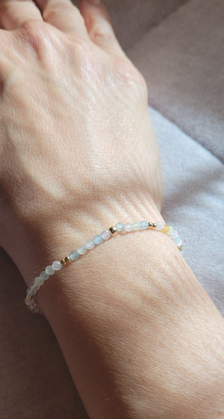 Customer photo review of Soft Heart Morganit Armband