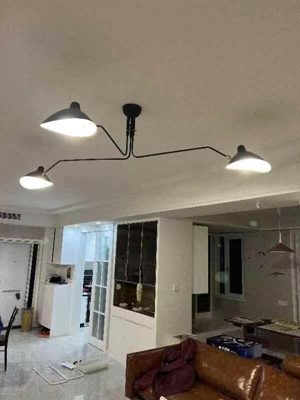 Customer photo review of Chandelier, Multi-Arm Spider, Metal and Brass, E26 / E27, 3 or 6 Heads