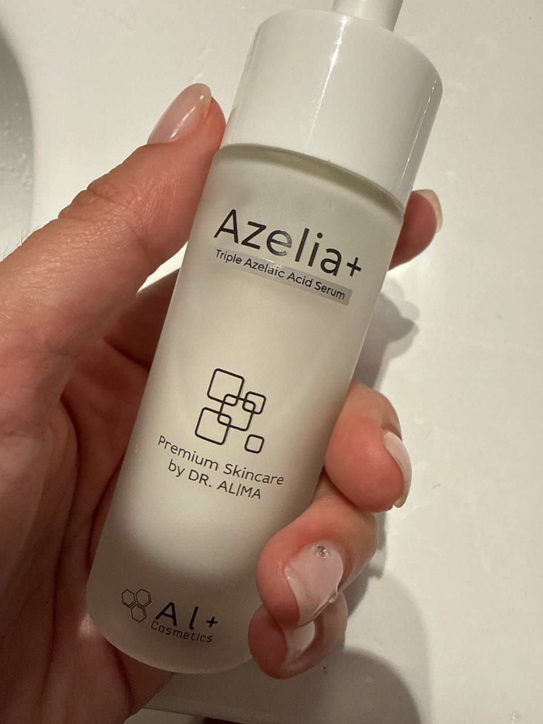 Customer photo review of Azelia+ | Азелаинов серум за петна и пъпки