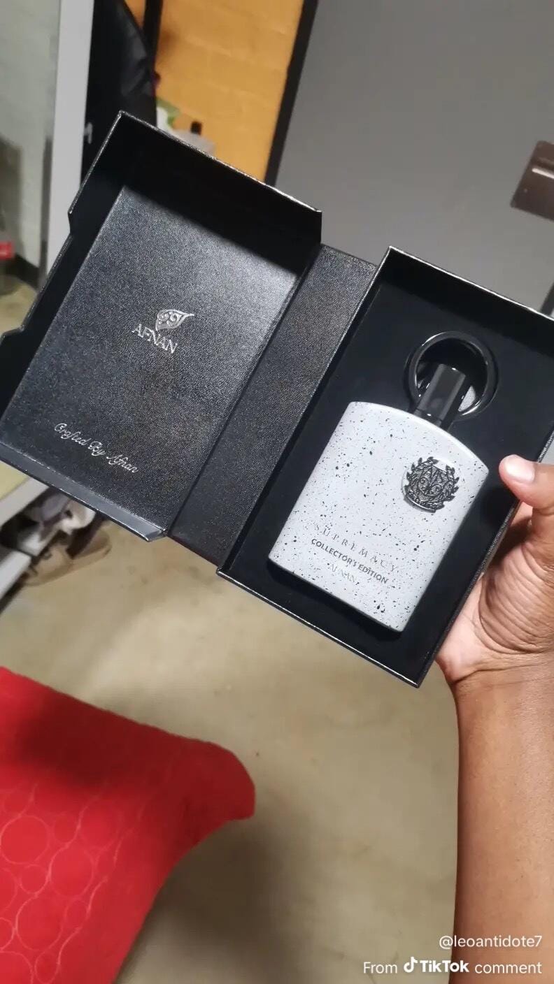 Customer photo review of Supremacy Collector's Edition Pour Homme | Afnan