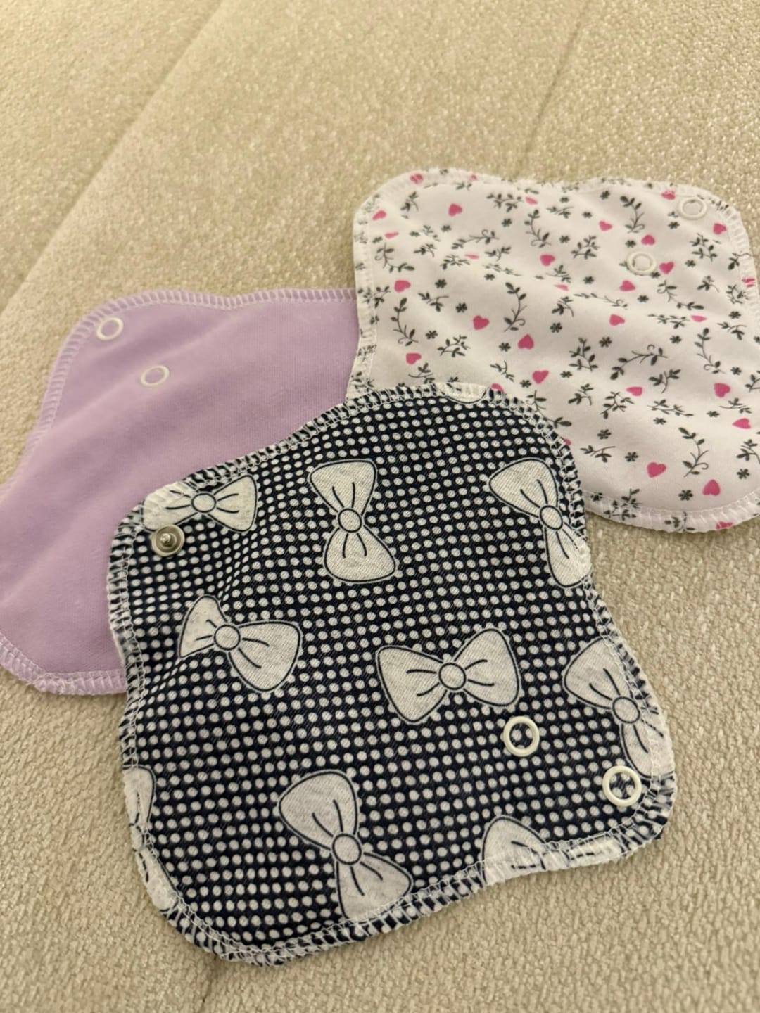 Customer photo review of SEREFİA Yıkanabilir Antibakteriyel Bambu Ped