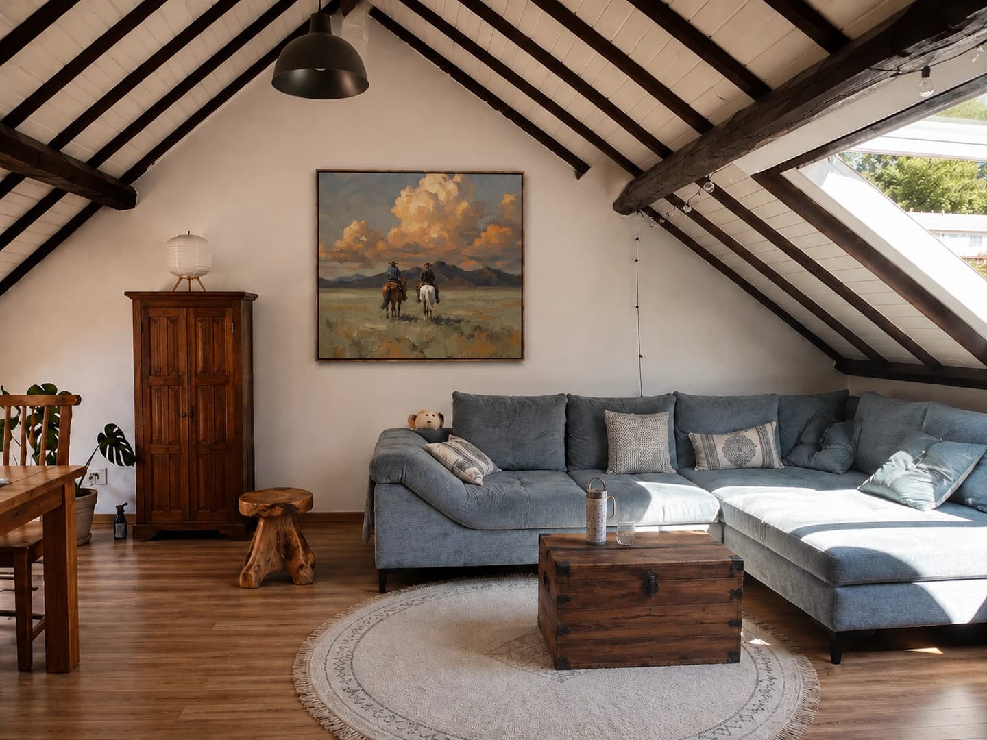 Customer photo review of Western Landscapes Art｜Under Great Clouds