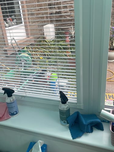 Customer photo review of SuperDuper Scrub Cloths 2 Pack - Dual-Action Cleaning Cloths
