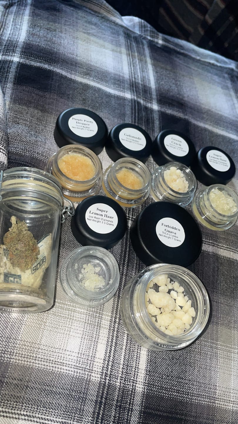 Customer photo review of Purple Panty Dropper | THCA Badder