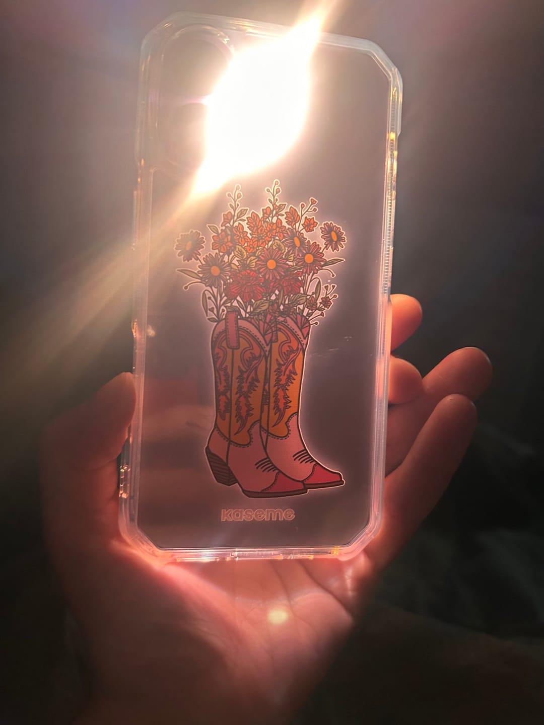 Customer photo review of Howdy Clear Case
