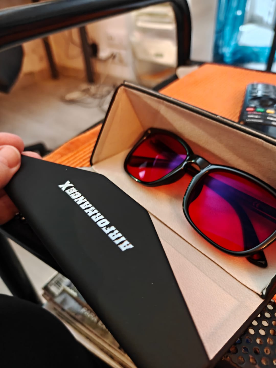 Customer photo review of AirNight® Gafas Filtro Luz Azul 99.2%