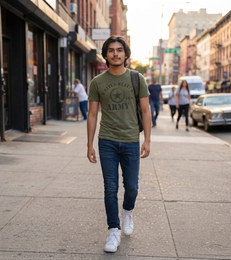 Customer photo review of United States Army Est. 1776 Graphic Tee