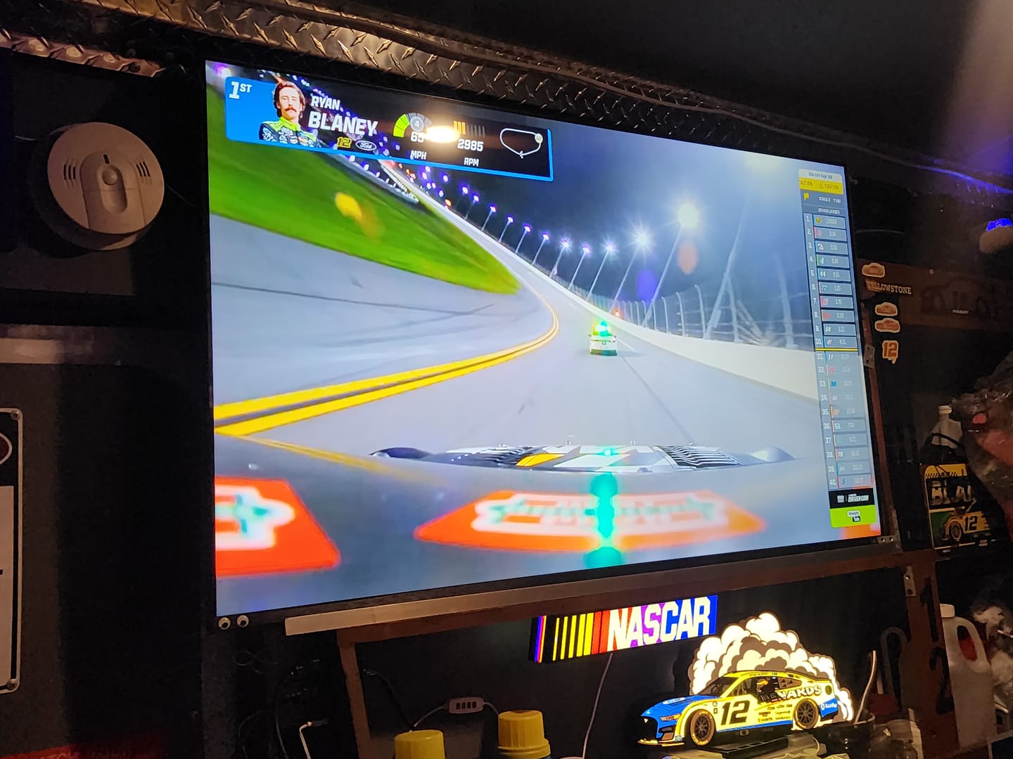 Customer photo review of Ryan Blaney Championship Win LED Sign