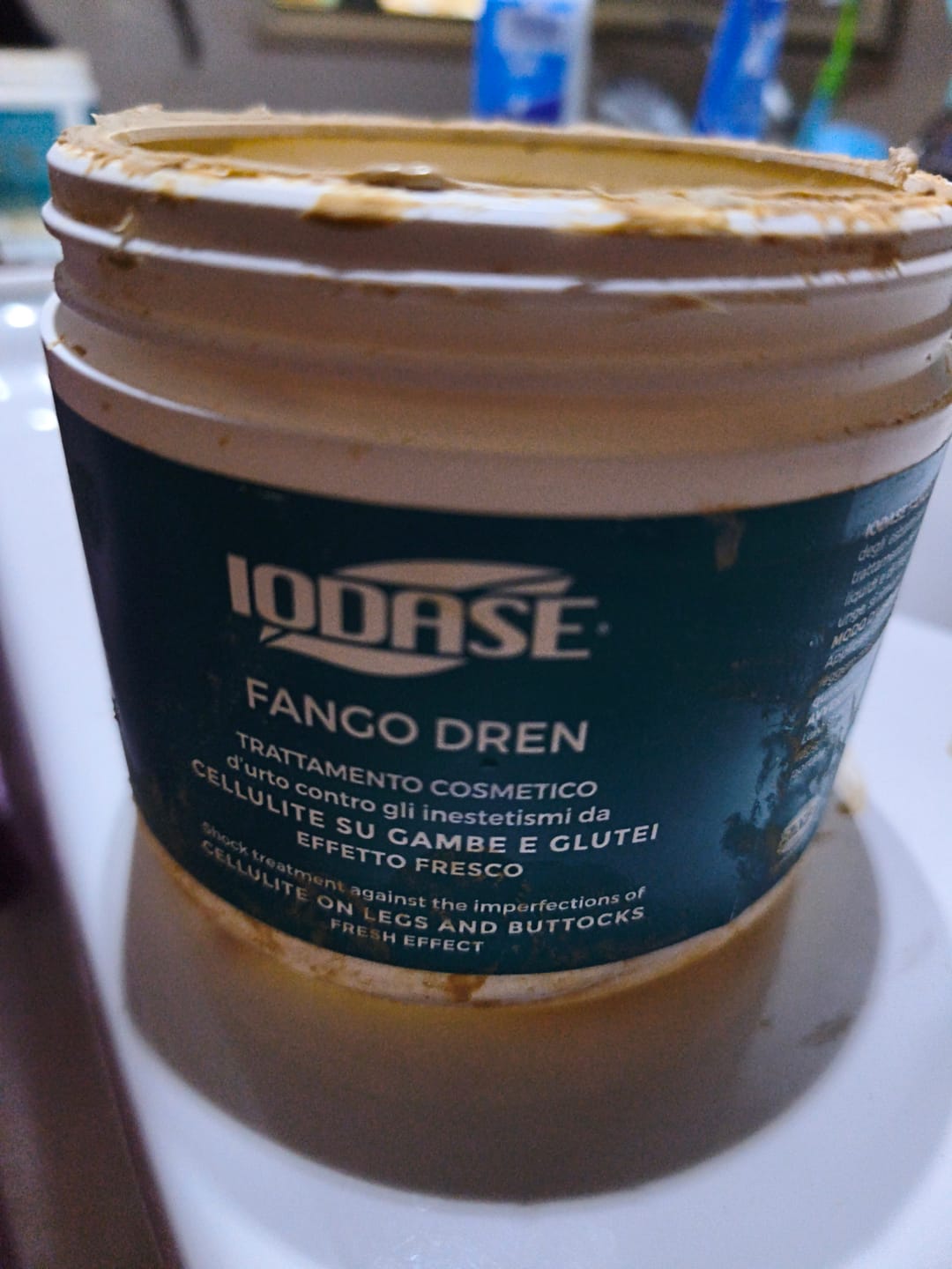 Customer photo review of Fango cellulite effetto fresco