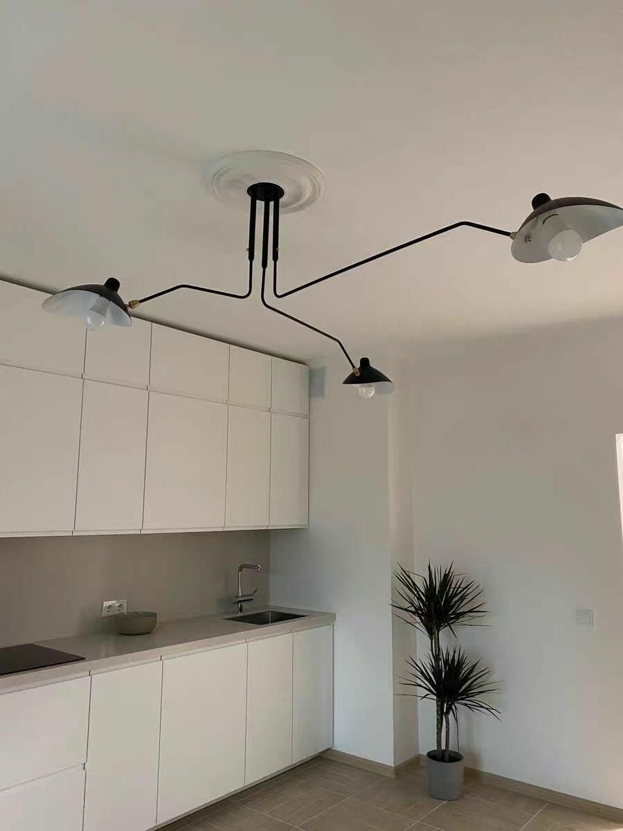 Customer photo review of Chandelier, Multi-Arm Spider, Metal and Brass, E26 / E27, 3 or 6 Heads