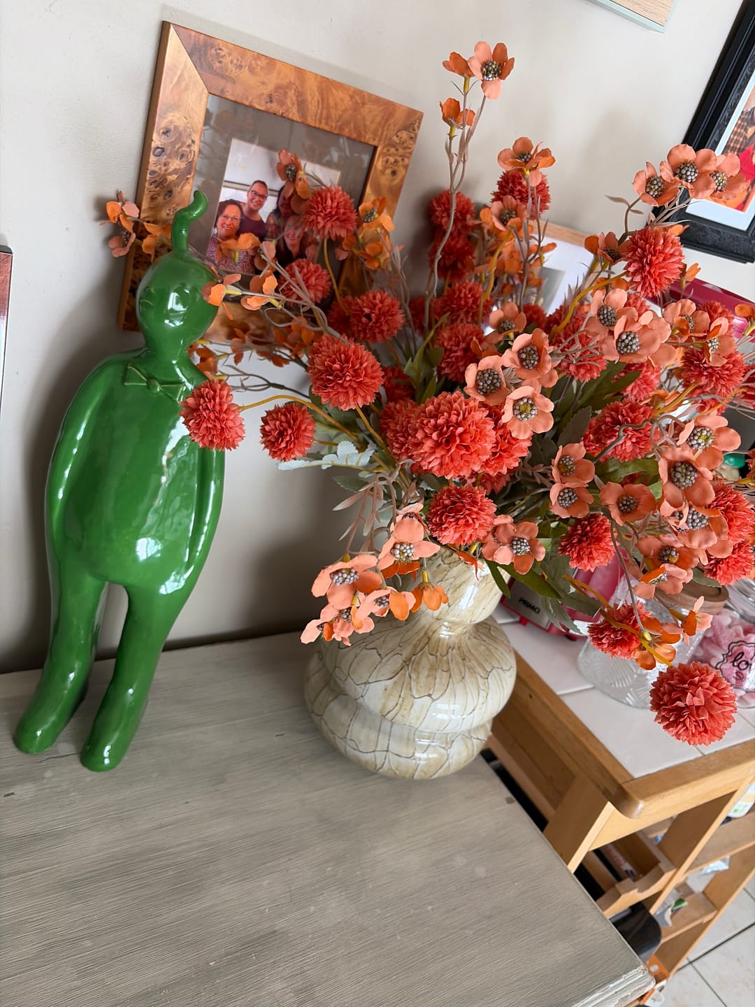 Customer photo review of Wax Arrangement - Terracotta