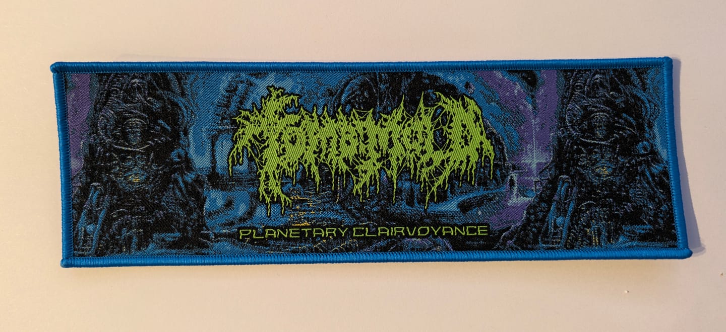 Customer photo review of Tomb Mold - Planetary Clairvoyance - Strip Patch