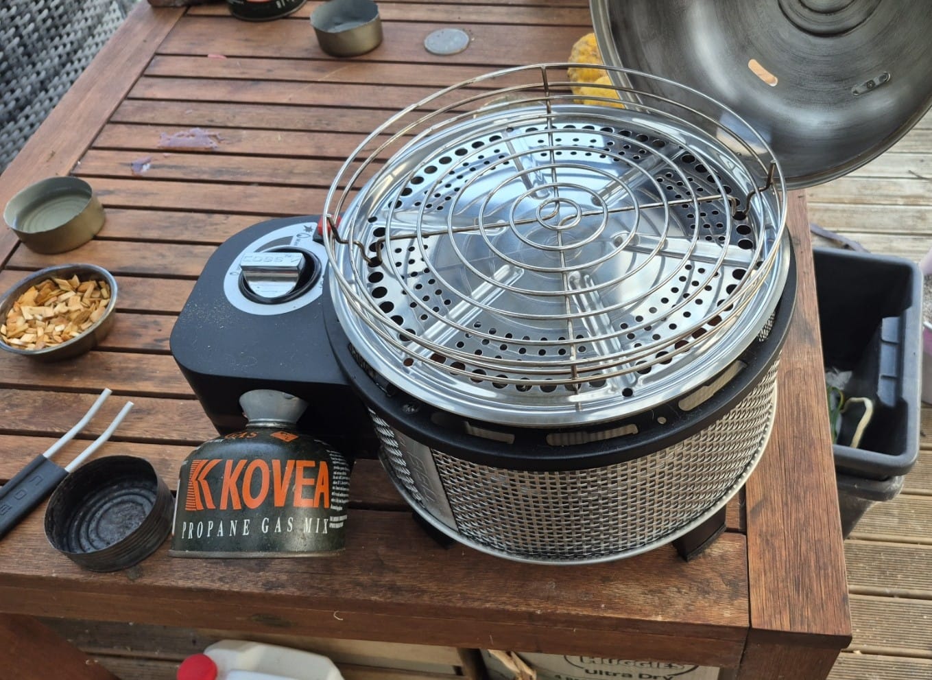 Customer photo review of Stainless Steel Grill Grid