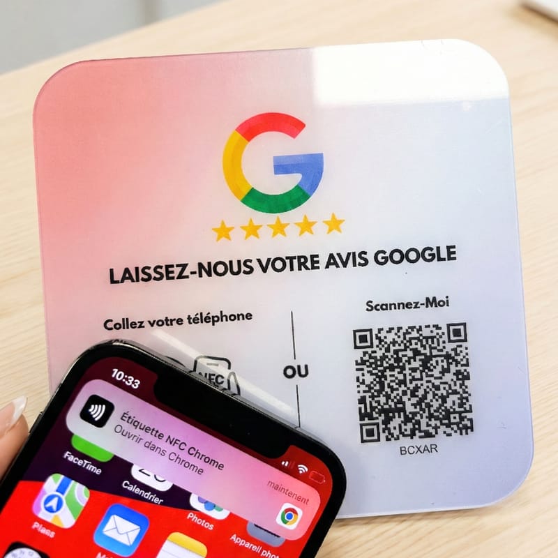 Customer photo review of Plaque — Avis Google