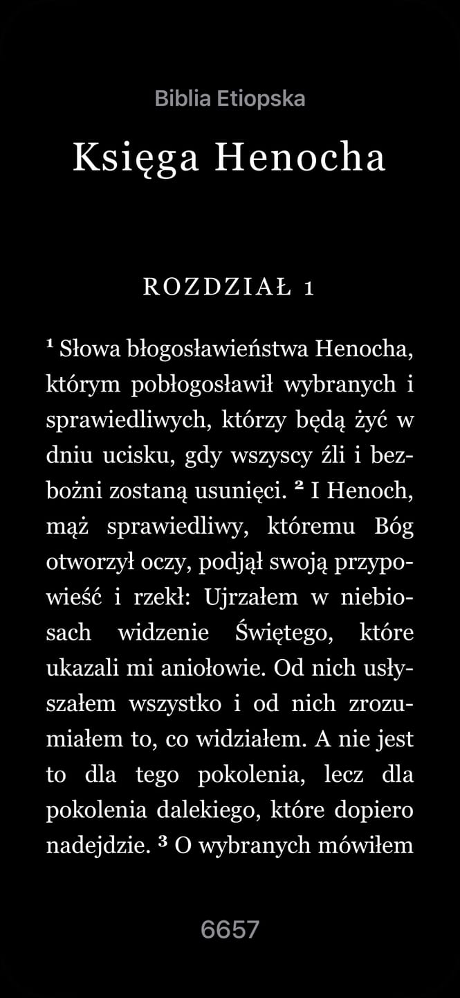 Customer photo review of Biblia Etiopska - pełne wydanie cyfrowe