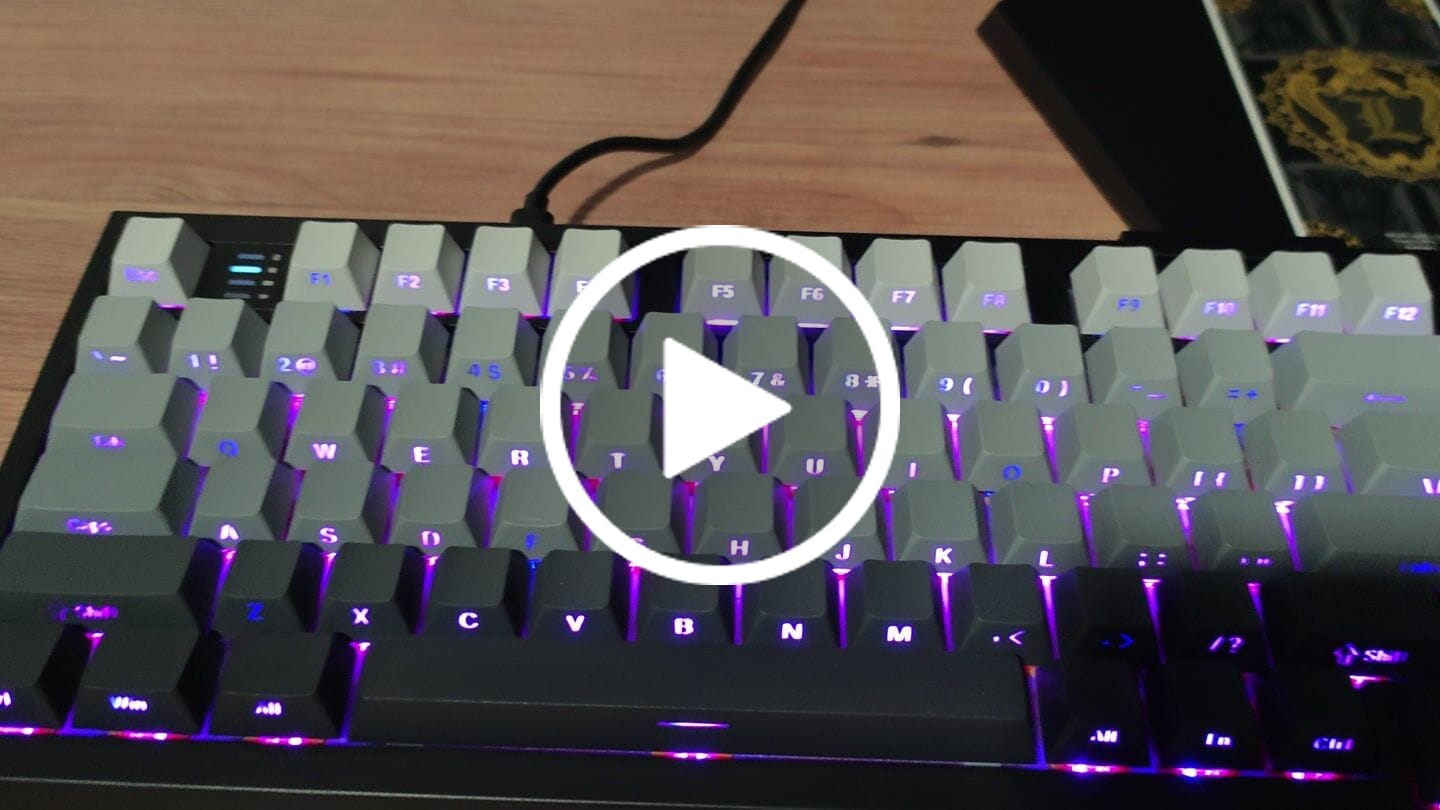 Customer video review of Darmoshark Top75 HE Wireless Klavye (Manyetik Switch / HE)