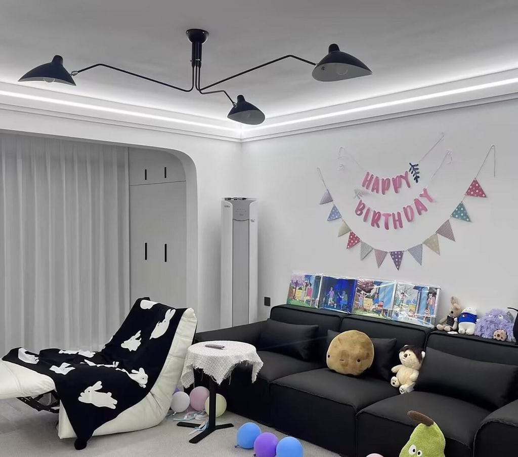 Customer photo review of Chandelier, Multi-Arm Spider, Metal and Brass, E26 / E27, 3 or 6 Heads