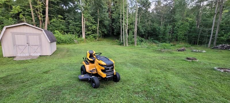 Customer photo review of XT1 Enduro LT 42 In. 547Cc Engine with Intelli Power Hydrostatic Drive Gas Riding Lawn Tractor