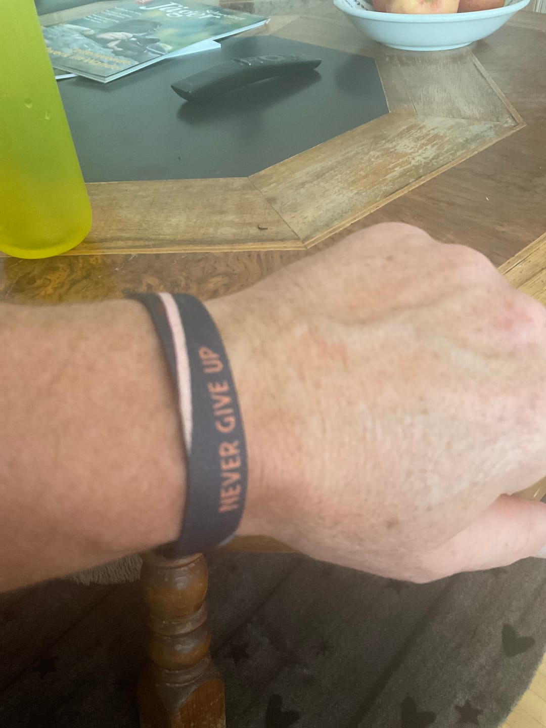Customer photo review of Dein Weg, dein Tempo - Elastisches Armband