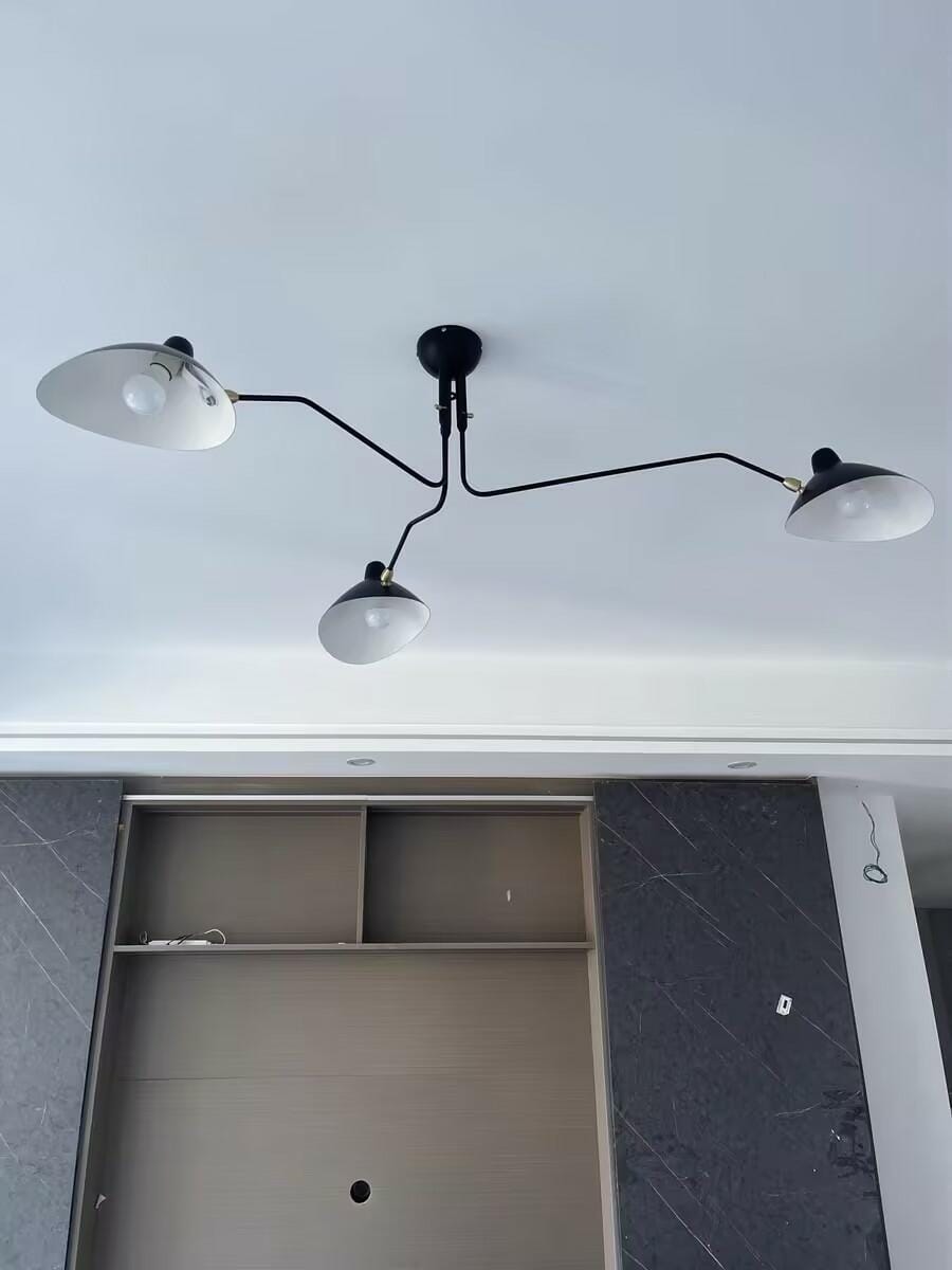 Customer photo review of Chandelier, Multi-Arm Spider, Metal and Brass, E26 / E27, 3 or 6 Heads