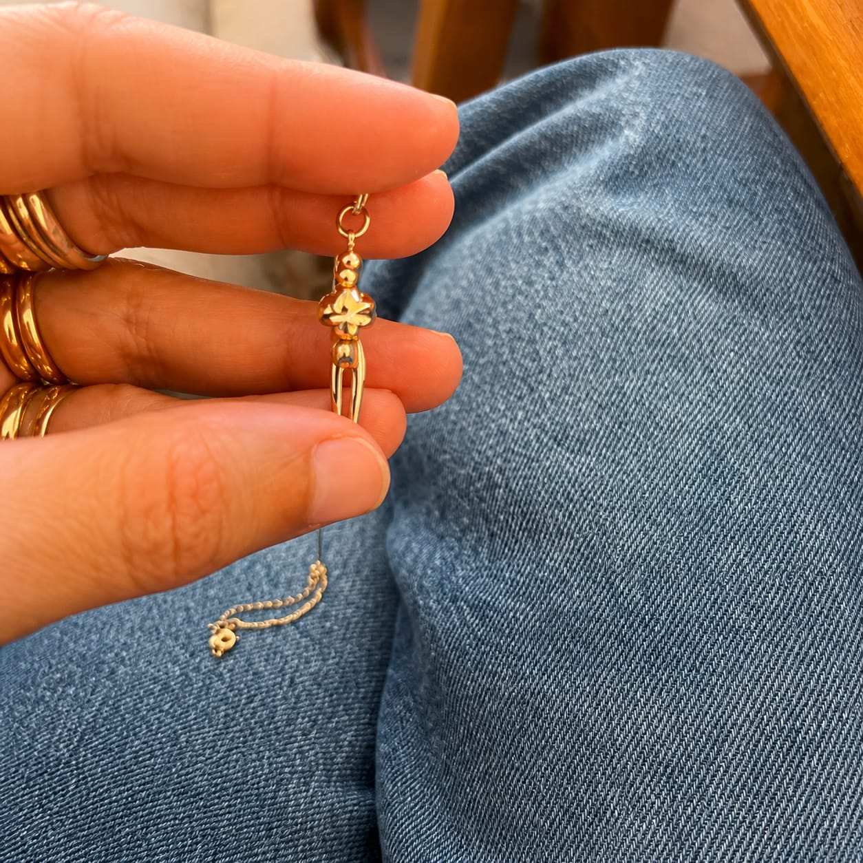 Customer photo review of Collar de Mamá